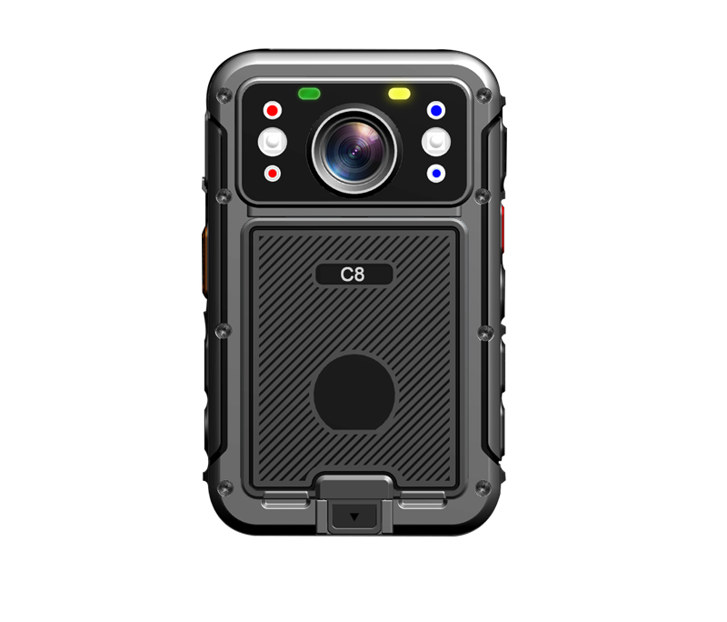 C8 HD True 2K 4G Body Camera With Face Recognition
