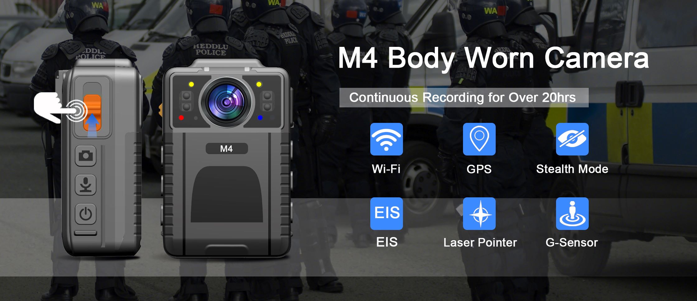 M4 Body Worn Camera