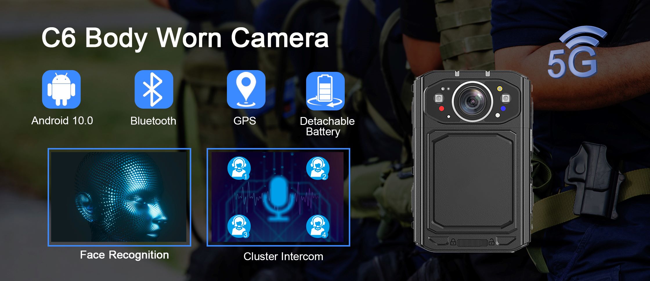 C6 Body Worn Camera